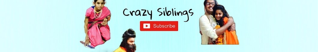 CRAZY Siblings यूट्यूब चैनल अवतार