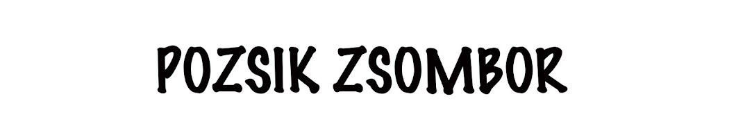 Pozsik Zsombor YouTube channel avatar