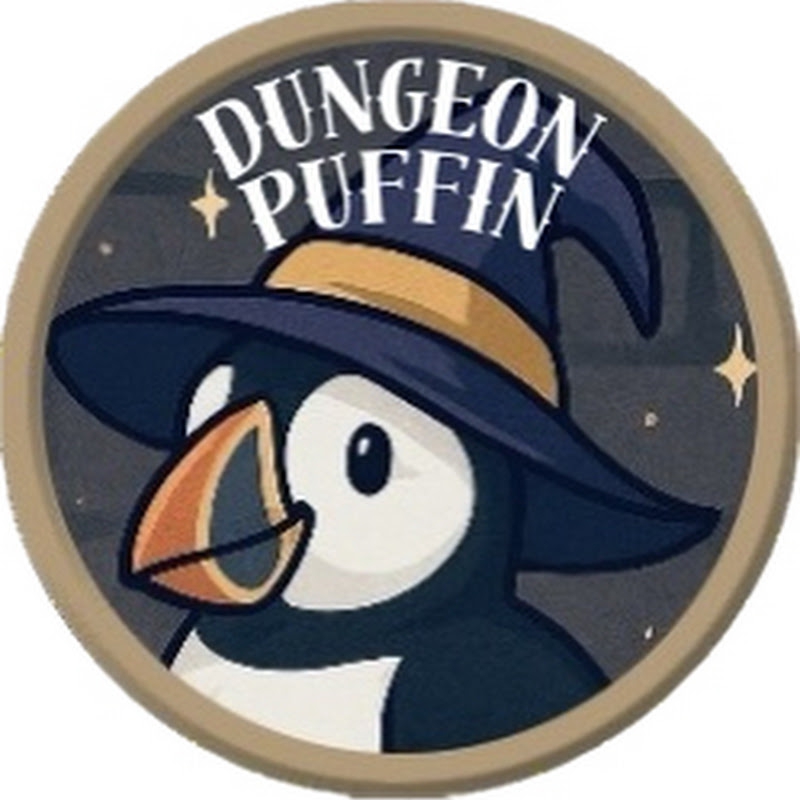 The Dungeon Puffin Logo