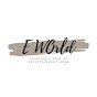 E World logo