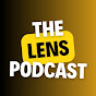 The lens Podcast logo