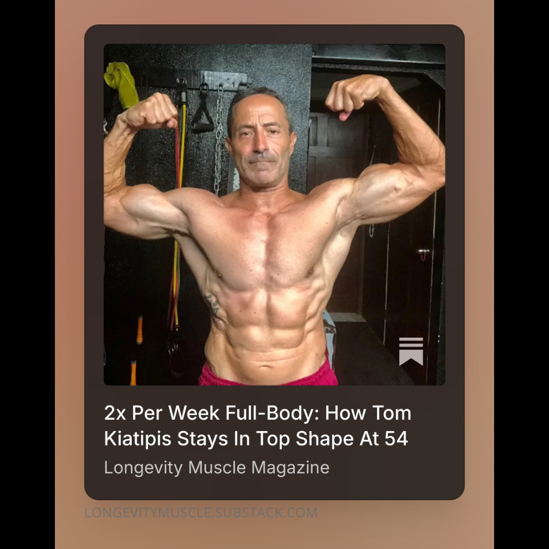 Post from Longevity Muscle