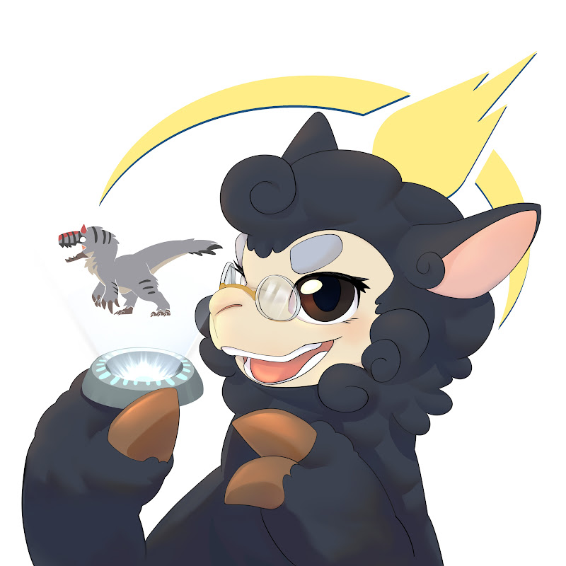 黑毛羊駝 Official Channel Logo