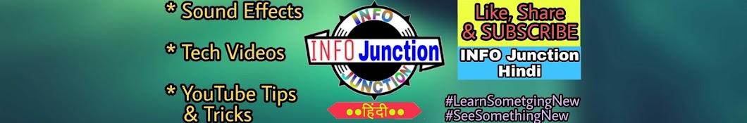 INFO Junction Hindi Awatar kanału YouTube