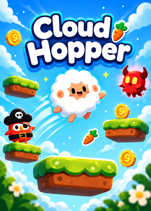 Cloud Hopper - Sky Jump Adventure — cover art
