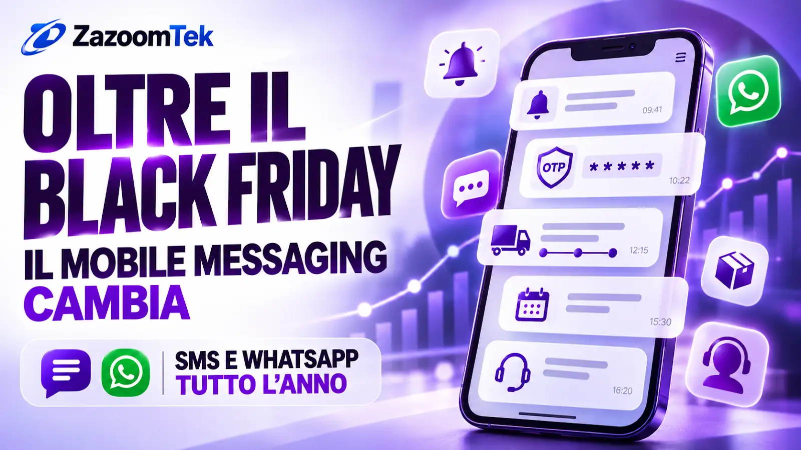News: Oltre il Black Friday, SMS e WhatsApp diventano centrali nella relazione con i clienti tutto l’anno