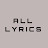 All Lyrics 