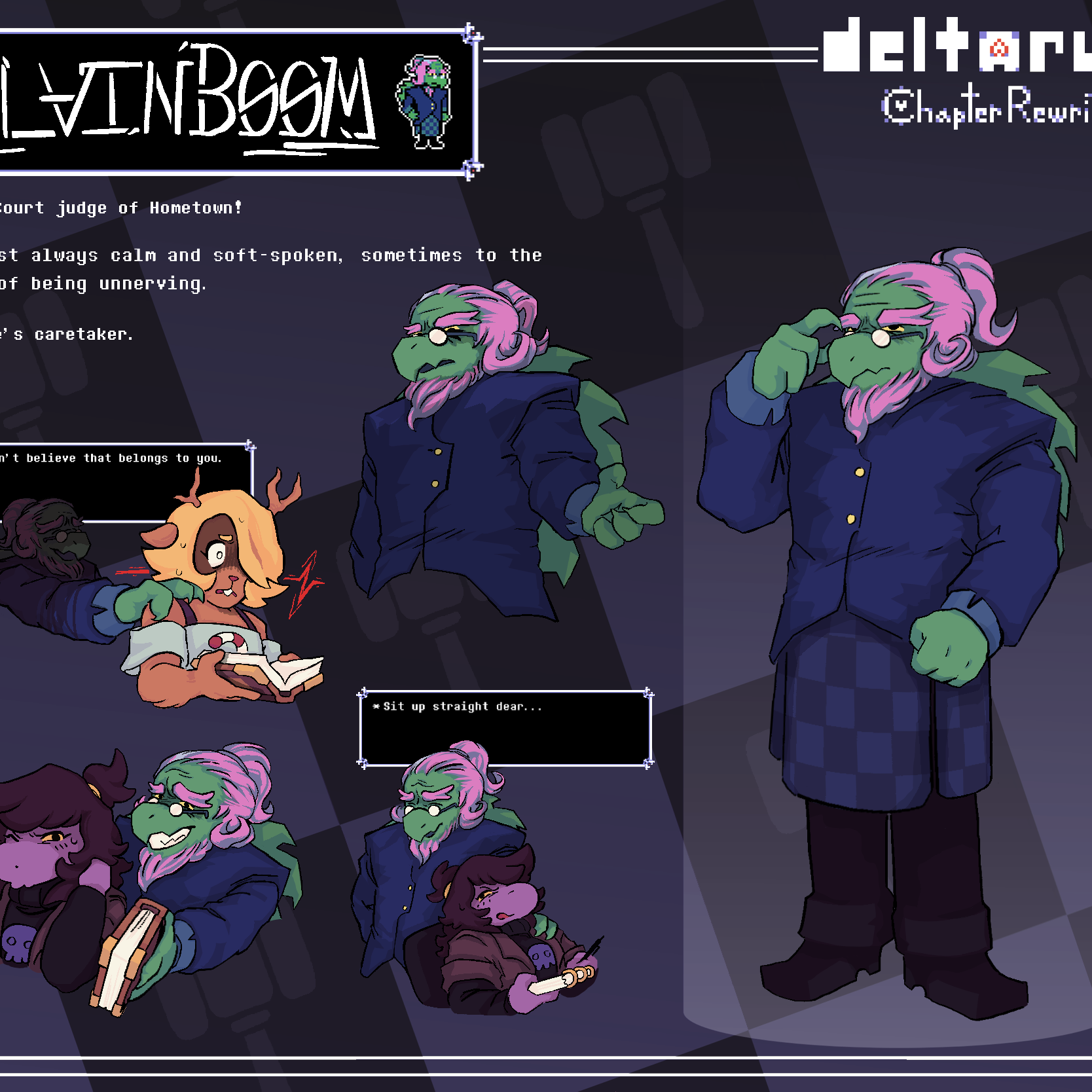 Post from DELTARUNE: Chapter Rewritten