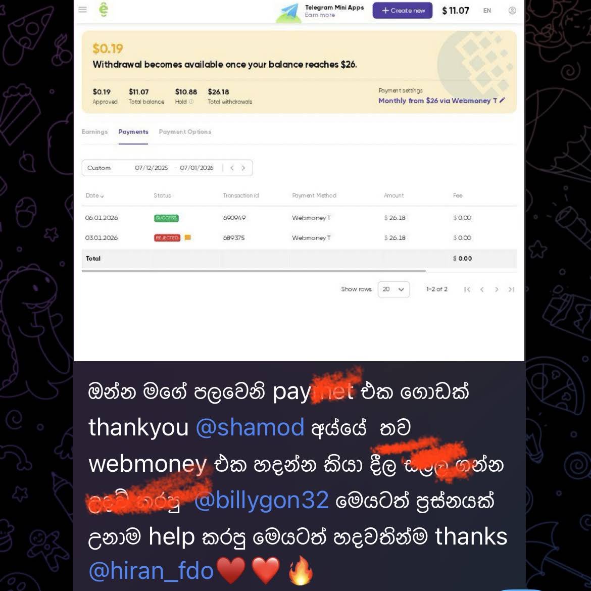 Post from Shamod Firezz