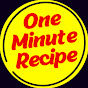 One Minute Recipe logo