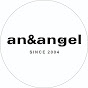 an&angel logo