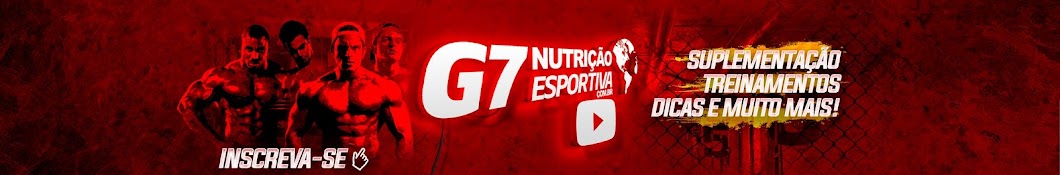 G7 NutriÃ§Ã£o Esportiva Avatar del canal de YouTube