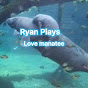 Ryan plays love manatee  🇺🇸  logo