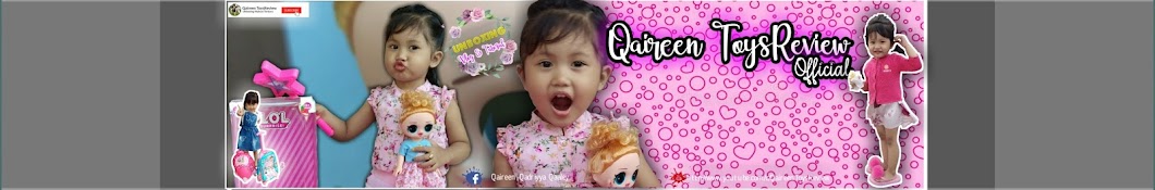 Qaireen Toys Review Avatar del canal de YouTube