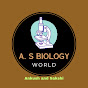A.S biology world logo