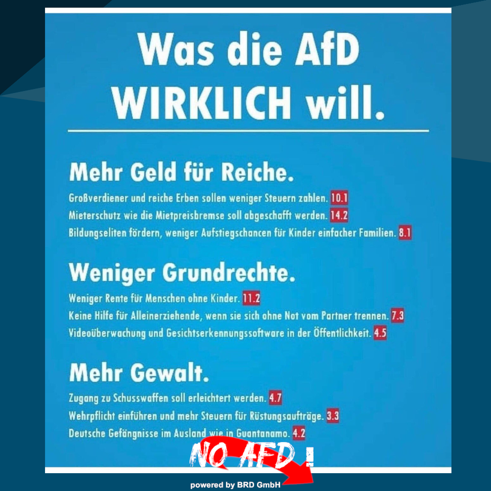 Post from No AfD