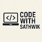 Code with Sathwik logo