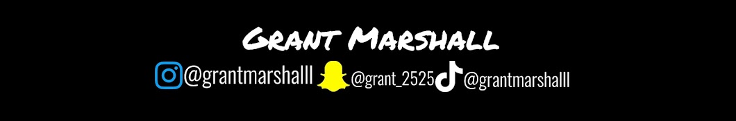 Grant Marshall Avatar canale YouTube 