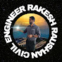 CIVIL ENGINEER RAKESH RAUSHAN logo
