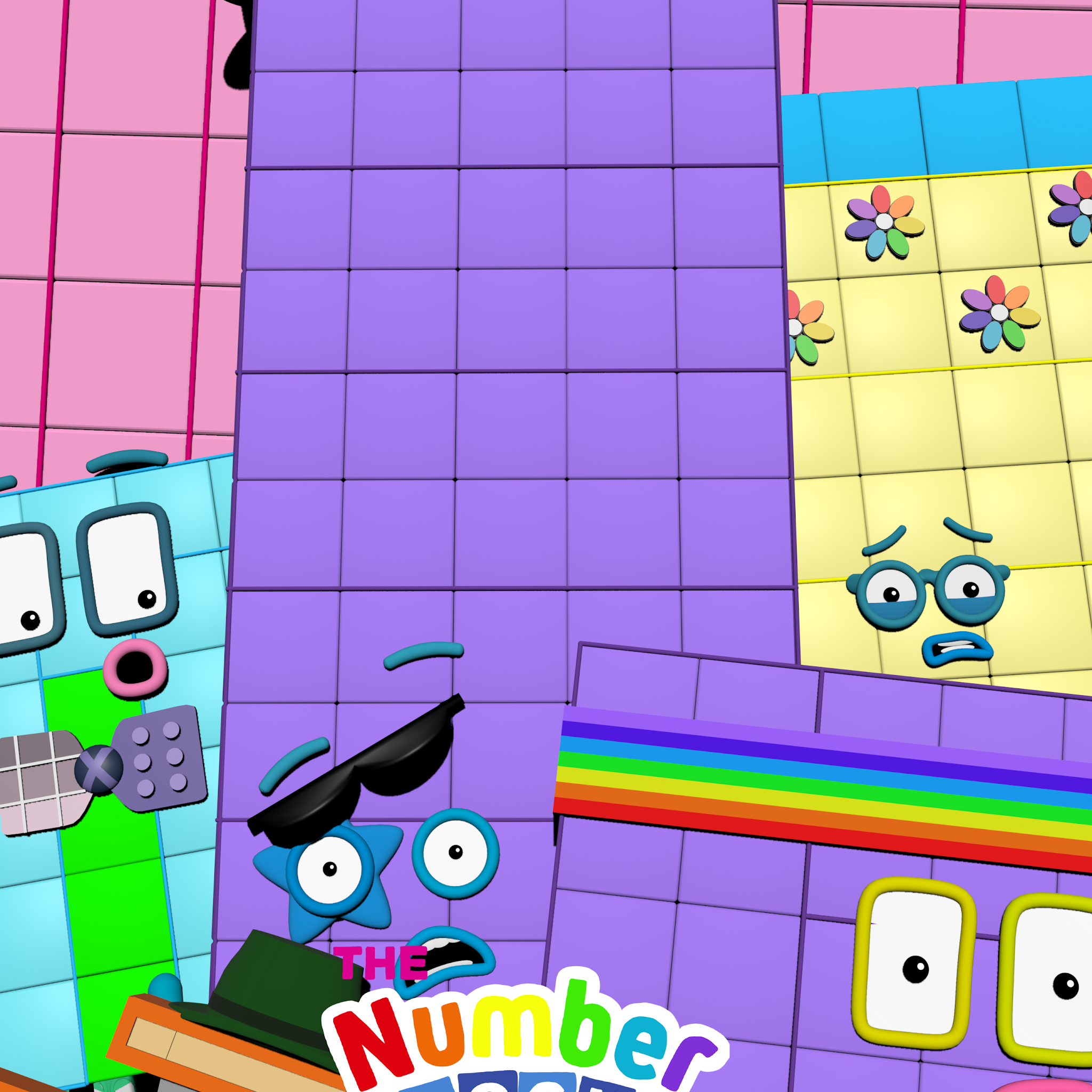 Post from Cole Recreates Numberblocks