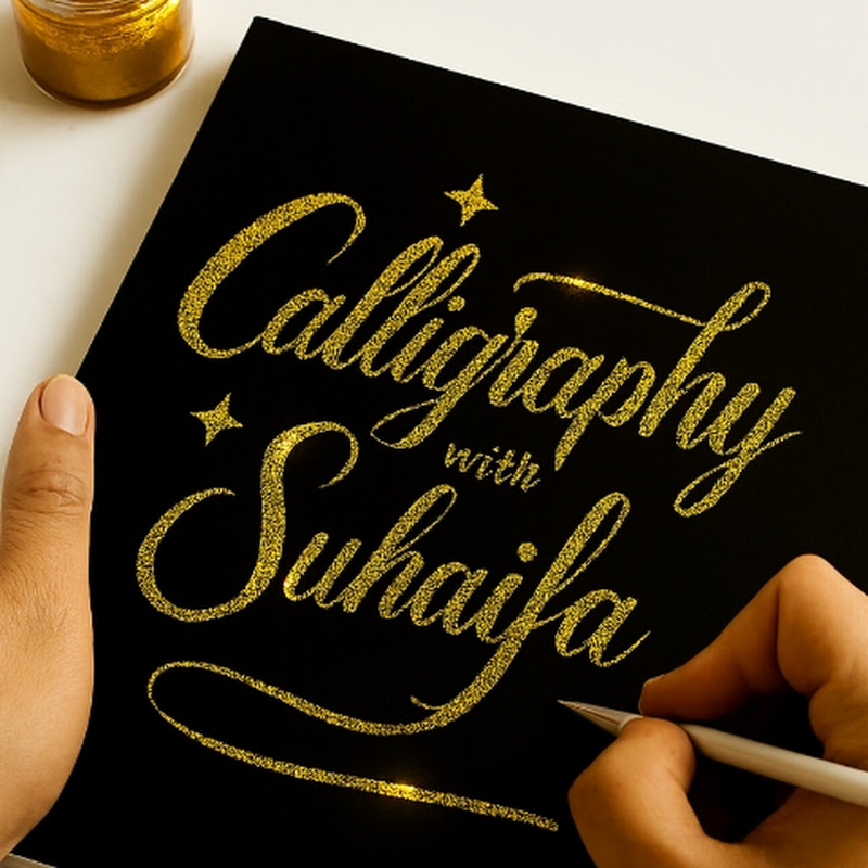 calligraphy with suhaifa 