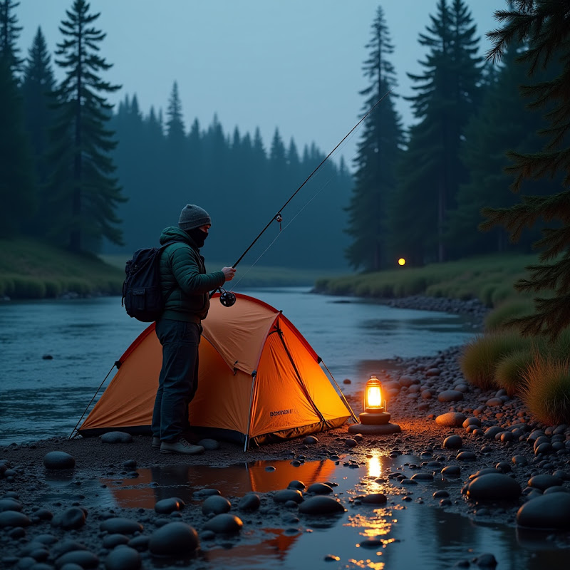 Хмельной рыбак Logo