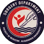 Surgery Department Alexandria University logo