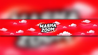 Заставка Ютуб-канала «Masha Zoom»