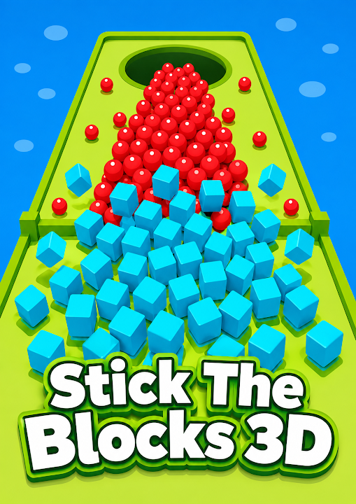 Stick The Blocks 3D by @uk4deegames — cover art