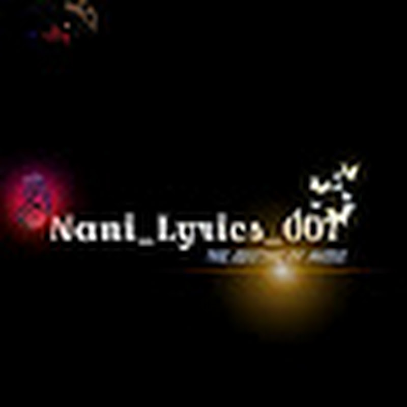Hire Nani_lyrics_007 — Motion Graphics & VFX YouTube creator for sponsorships