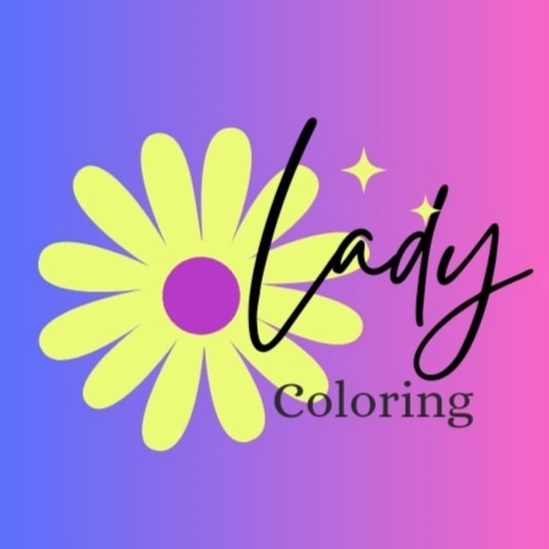Lady coloring ASMR 