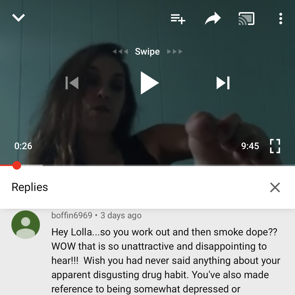 Post from Goddess Lolla