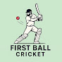 First Ball Cricket logo