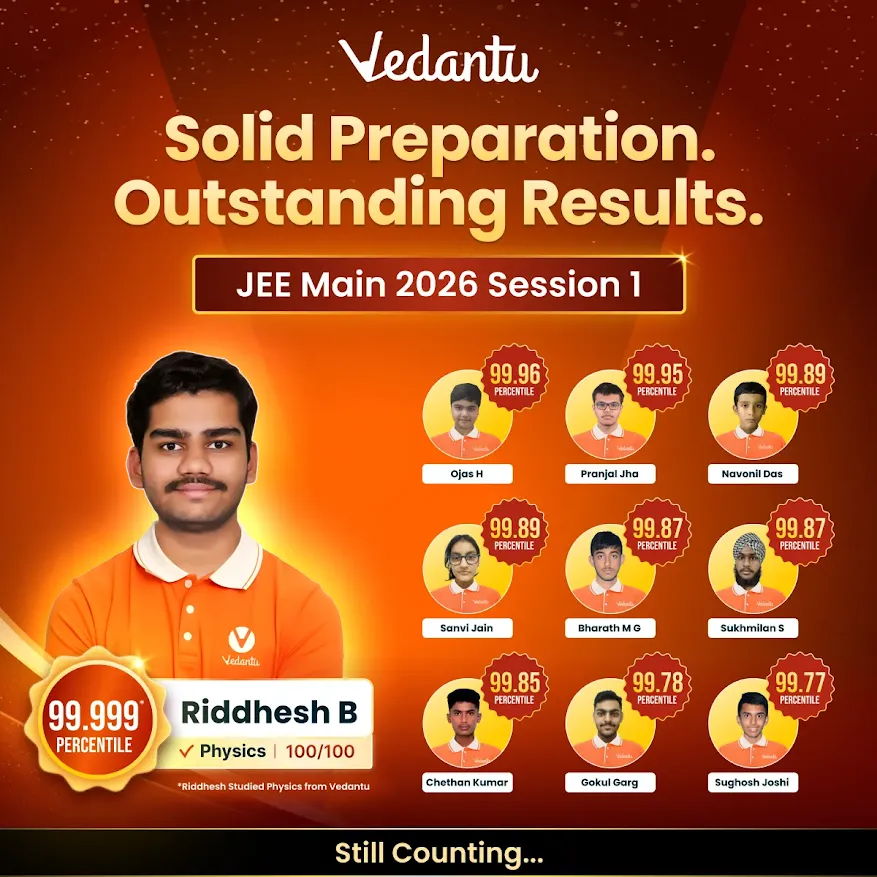 Post from Vedantu JEE Made Ejee