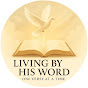 LIVING BY HIS WORD, One Verse at a Time logo