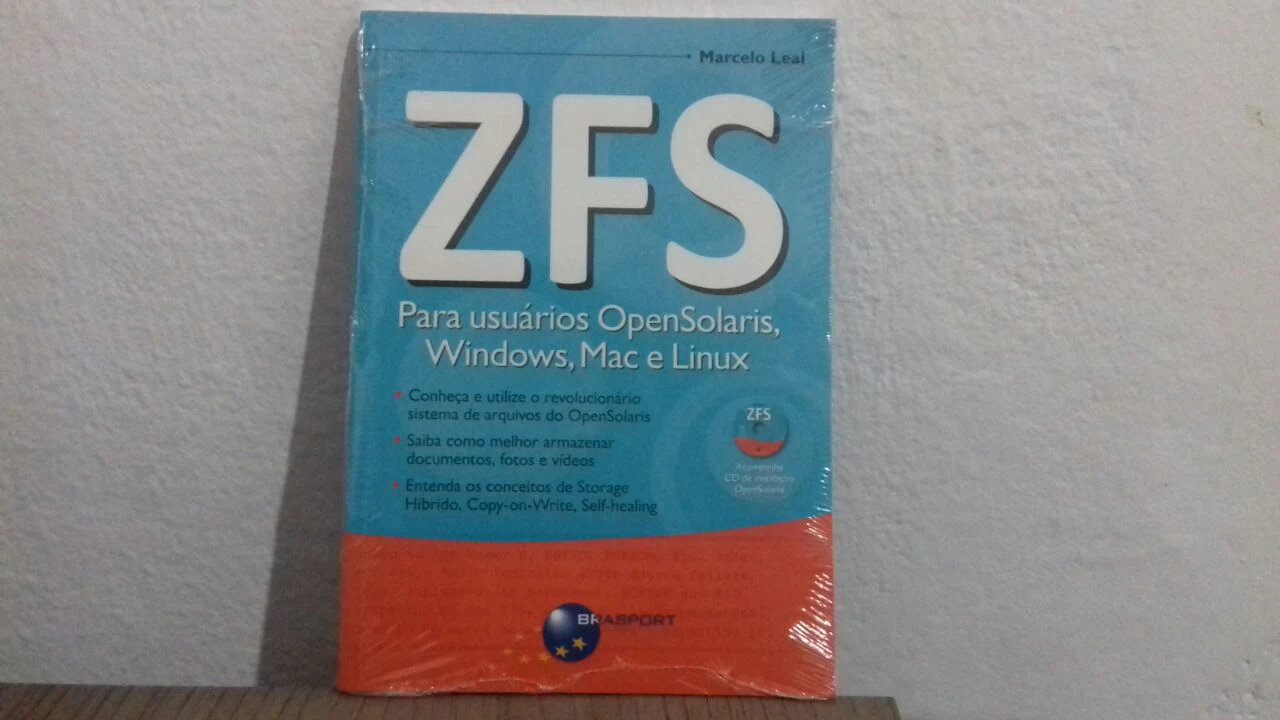 Livro ZFSpara usuários de openSolaris (Open Indiana), windows, Mac e Linux