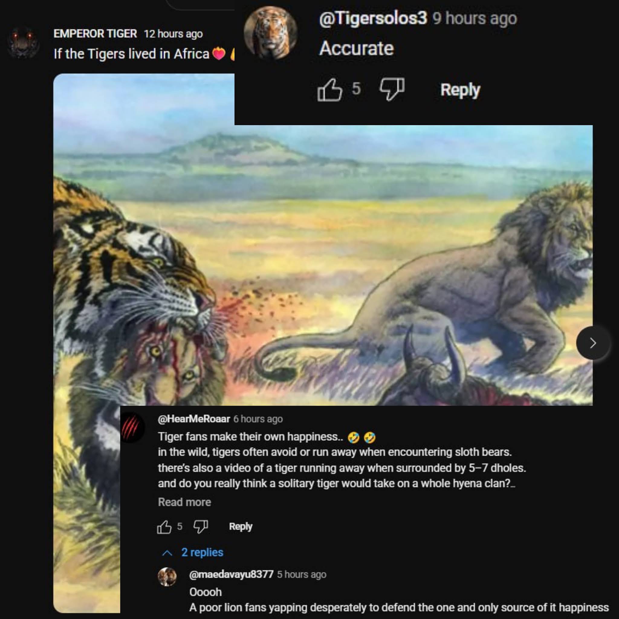 Post from Uncaged Lion