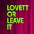 Lovett or Leave It
