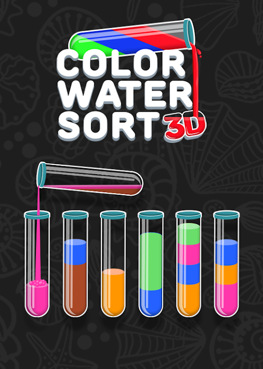 Color Water Sort 3D — cover art