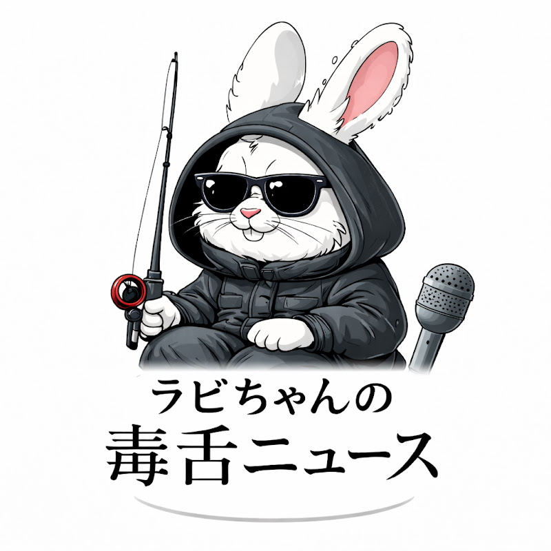 ラビちゃんの毒舌ニュース YouTubeチャンネル画像