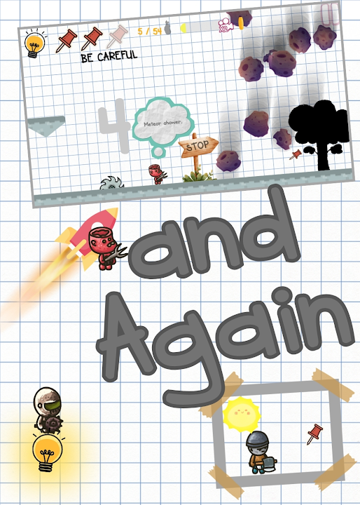 and Again — cover art