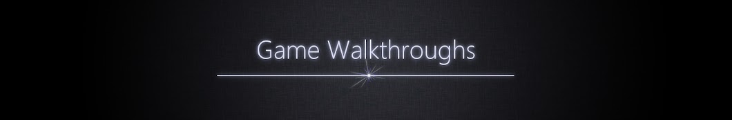 Game Walkthroughs YouTube 频道头像