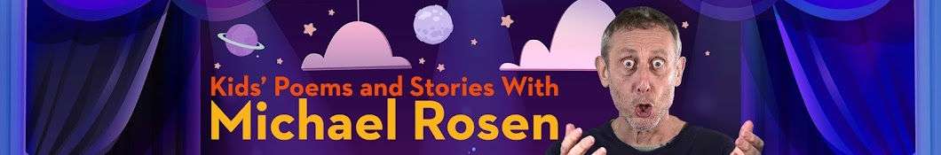Kidsâ€™ Poems and Stories With Michael Rosen ইউটিউব চ্যানেল অ্যাভাটার