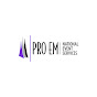 PRO EM National Event Services logo