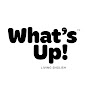 What's Up Living English logo
