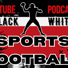 Black & White Sports Football