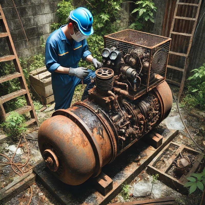 Restoration And Metal Logo