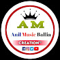 Anil Music Ballia  logo