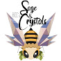 Bee's Sage and Crystals logo