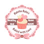 Raksha Bakes&vlogs logo